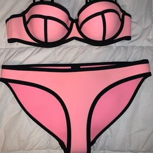 Pink Triangl bathing suit